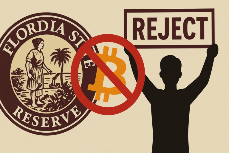 Bitcoin Reserve Bills Face Setbacks as Florida Joins Growing List of Rejecting States