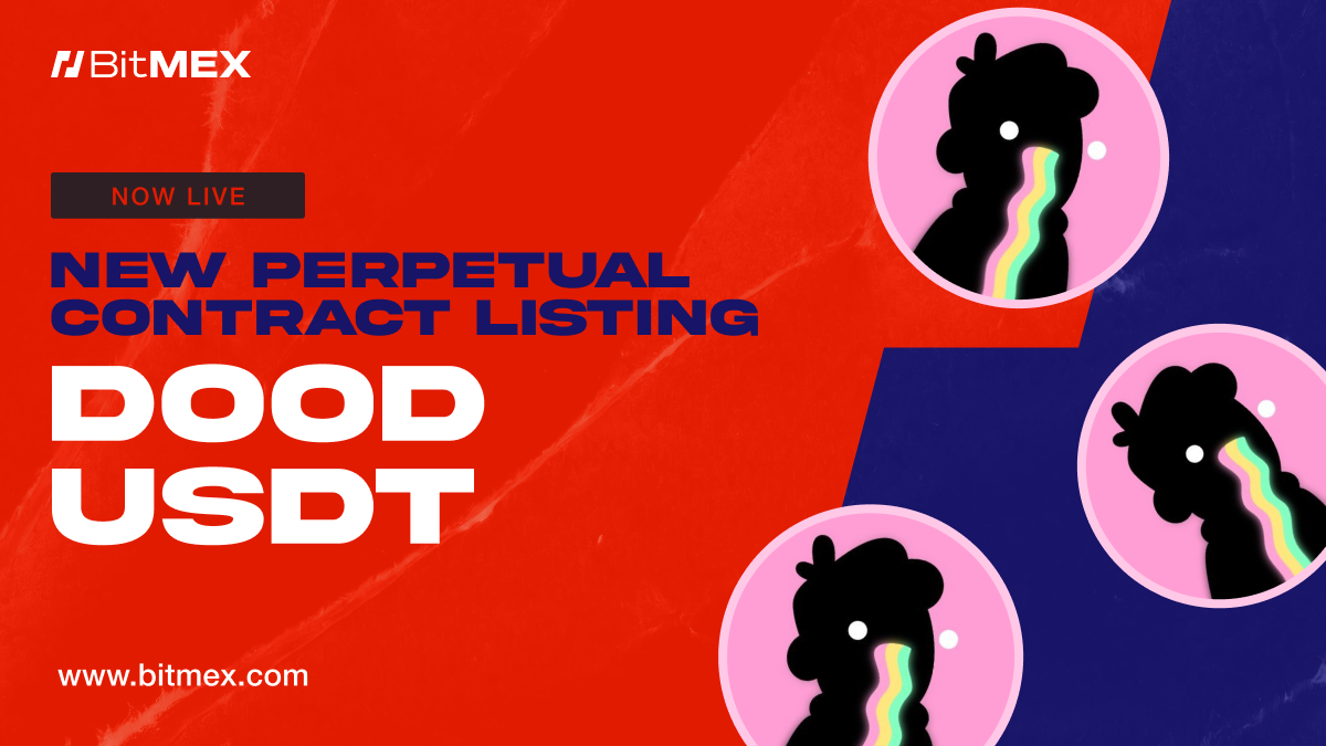 Coming Soon: DOODUSDT Perpetual Swap Listing With Up to 50x Leverage | BitMEX Blog