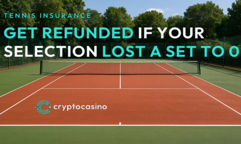 CryptoCasino Serves Up Tennis Insurance | BitcoinChaser