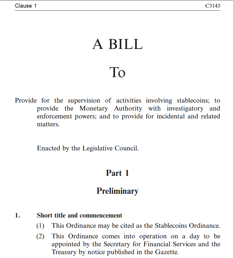 From Hong Kong's stablecoin draft