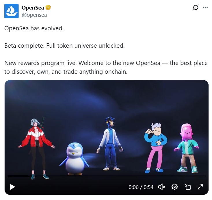 OpenSea publicly releases OS2 platform as NFTs gain momentum - AabeyLLC Crypto