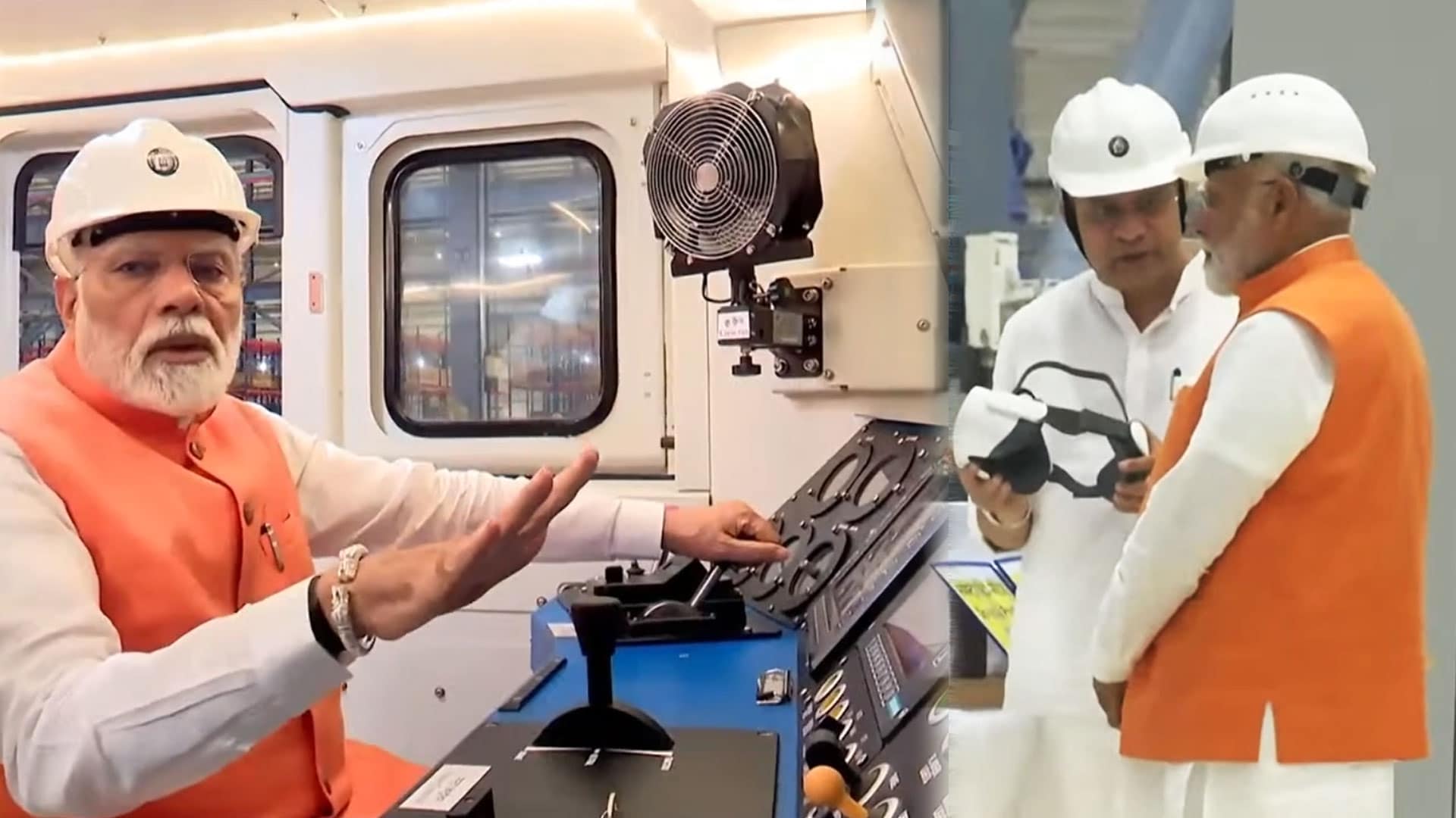 PM Modi Inaugurates Dahod Locomotive Plant, Flags Off Electric Engine