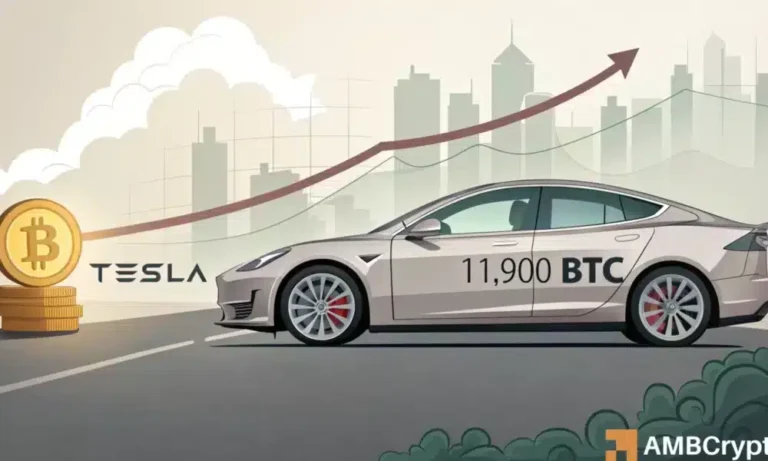 Tesla’s Bitcoin stash soars – How institutions are shaping BTC’s future