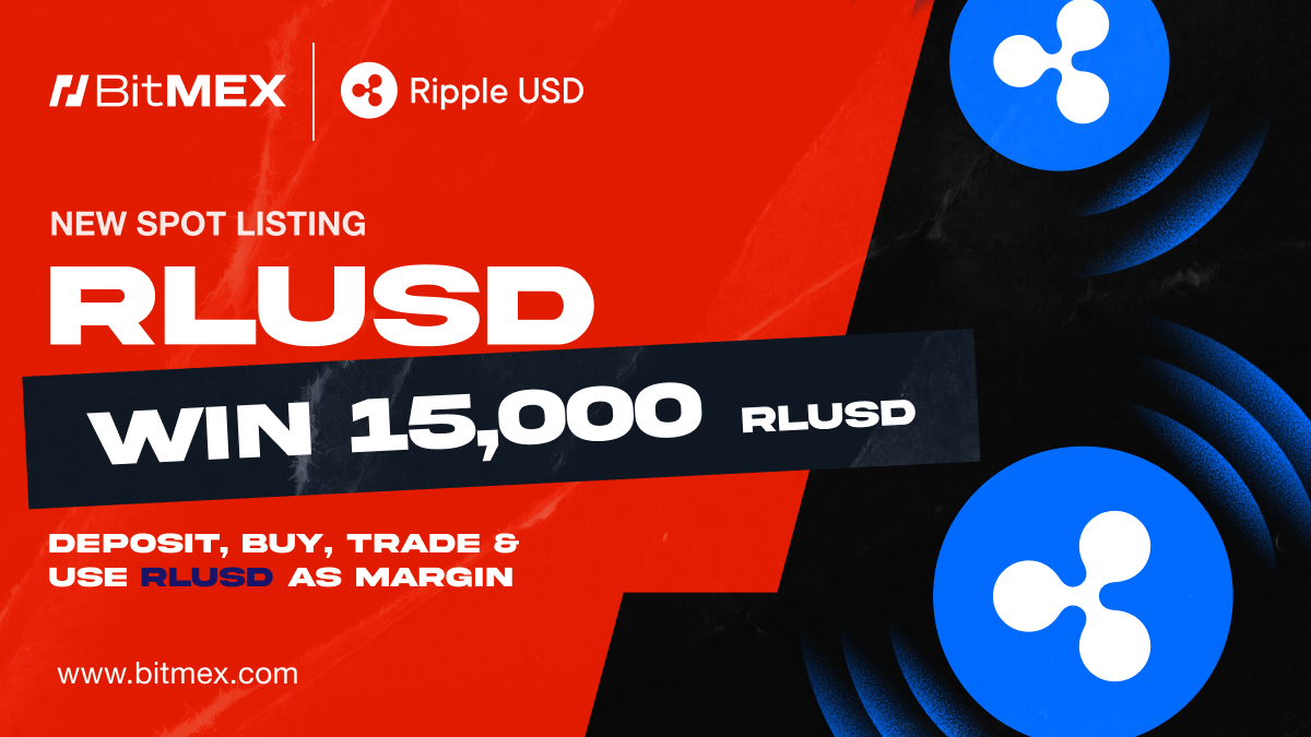 The Ripple Effect: Trade RLUSD on Spot and Use RLUSD as Margin | BitMEX Blog