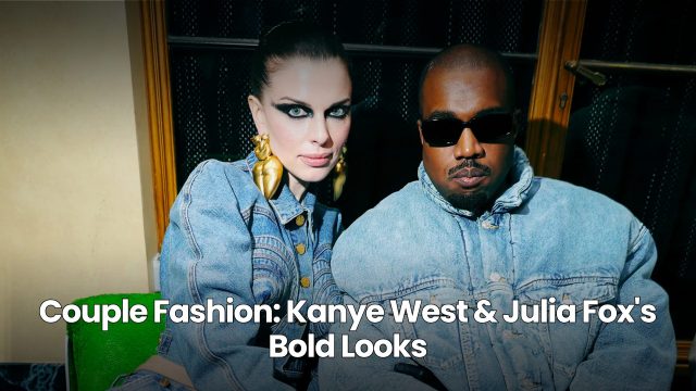 Couple Fashion: Kanye West & Julia Fox's Bold Looks