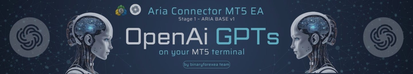 Connect with OpenAi GPT models with Aria Connector MT5 EA