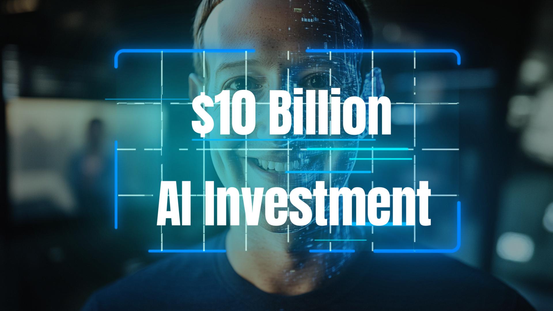 Meta $10b AI investment is promising for AI coins