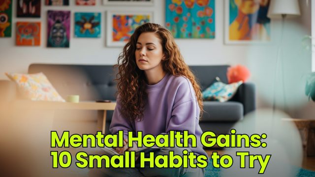 Mental Health Gains: 10 Small Habits to Try - Dumb Little Man