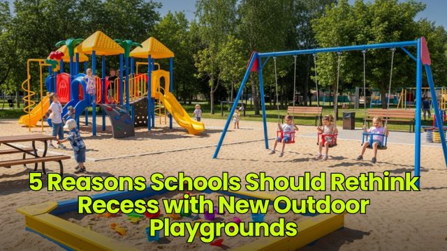 5 Reasons Schools Should Rethink Recess with New Outdoor Playgrounds - Dumb Little Man