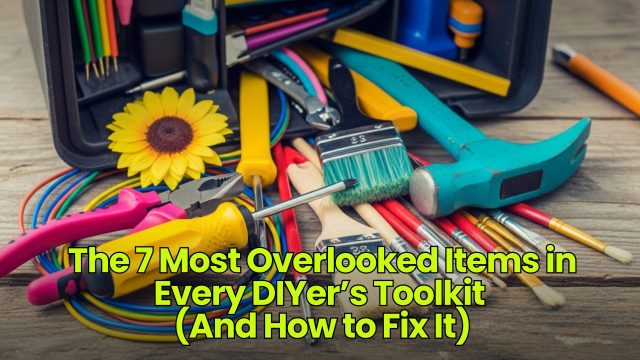 The 7 Most Overlooked Items in Every DIYer’s Toolkit (And How to Fix It) - Dumb Little Man
