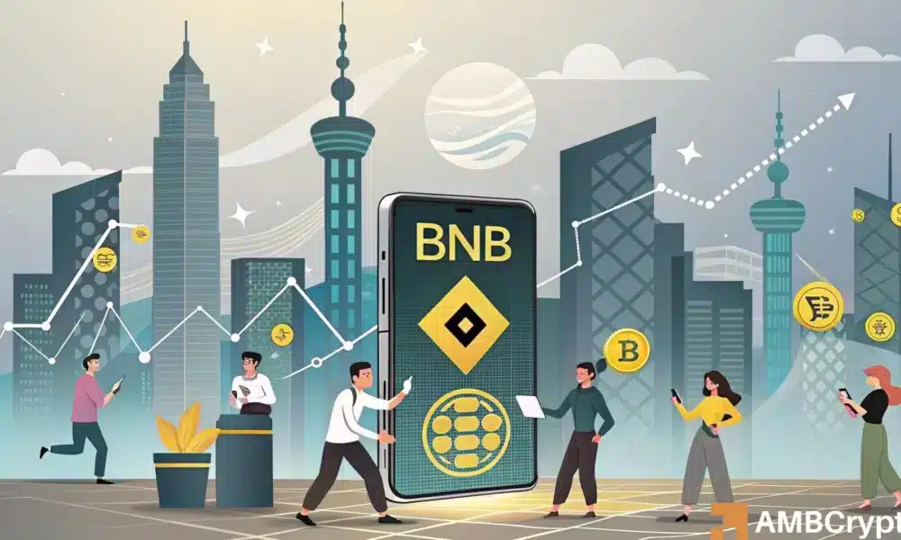 BNB defends $640 - With active users at an ATH, is $674 in sight?