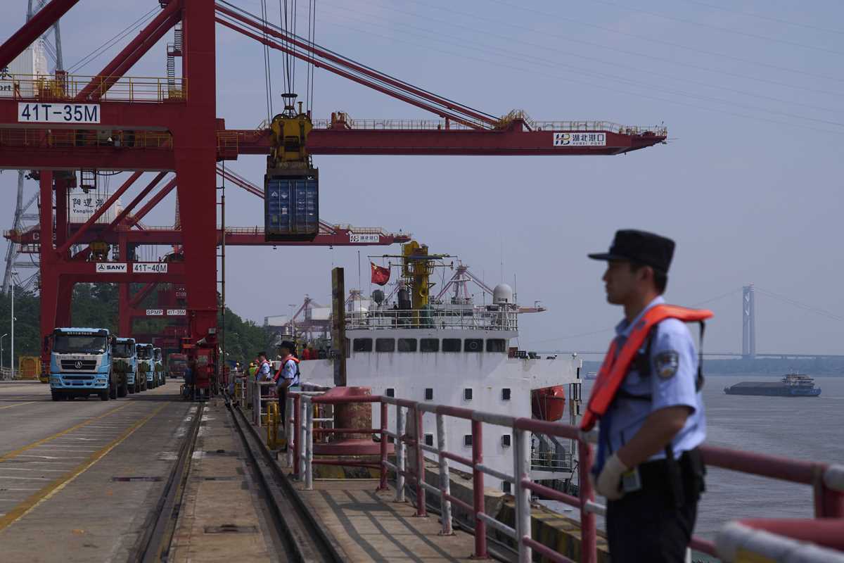 China's exports climb 4.8% in May as shipments to the US fall nearly 10%