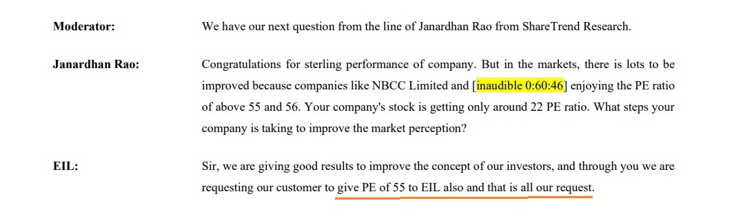 Engineers India: Request