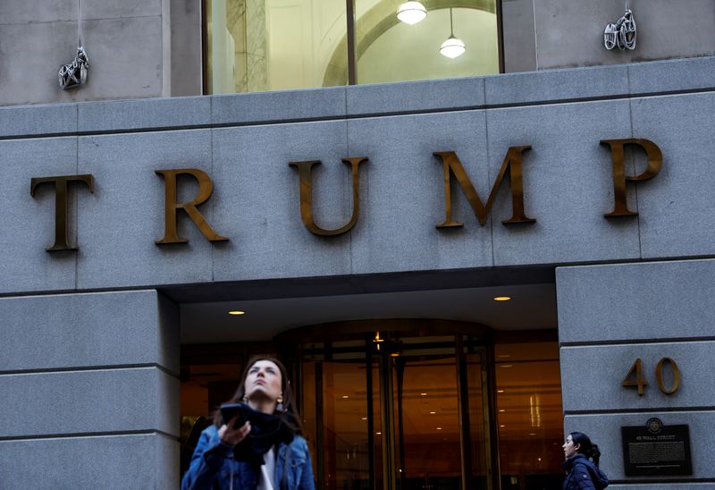 Exclusive-Trump Organization pays off loan on 40 Wall Street in New York