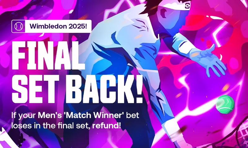 Final Set Back Offer Now Live for Wimbledon 2025 at Shuffle | BitcoinChaser