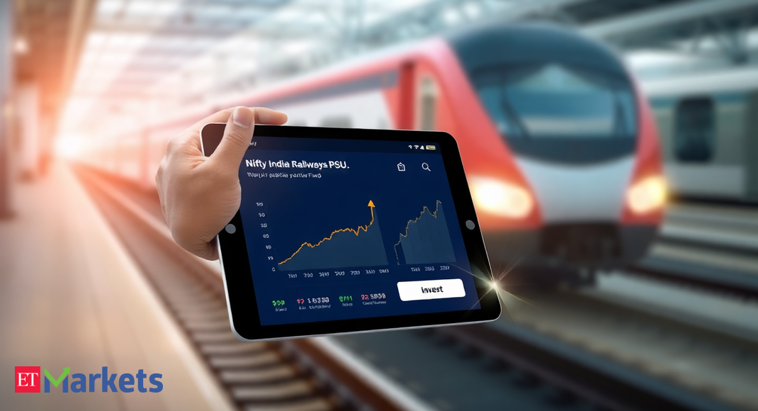 IRFC, Ircon International and 3 other railway stocks to buy with potential upside of 42% - Railway Stocks to Buy