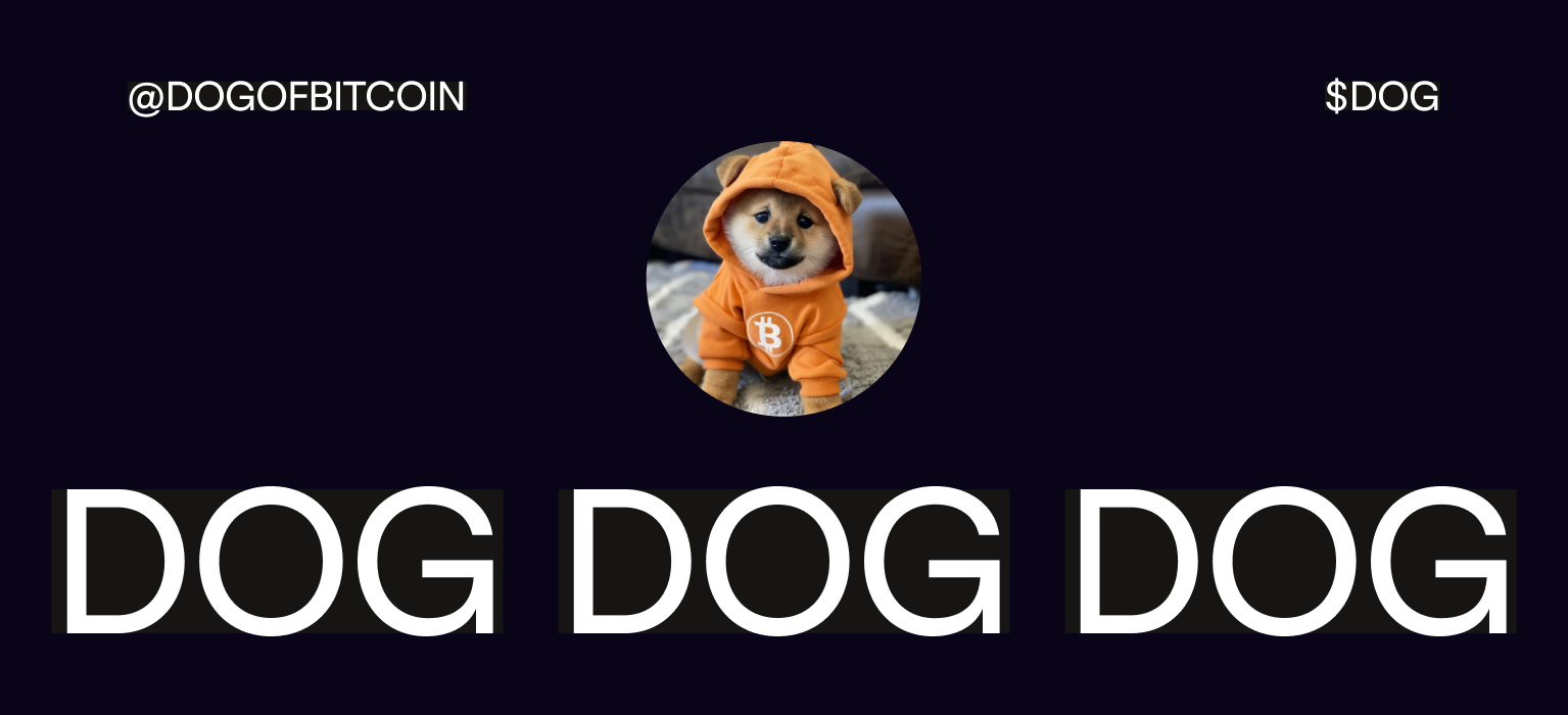 Runes now available: DOG is live for trading!