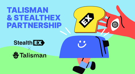 StealthEX And Talisman Join Forces. Introducing Seamless Crypto Exchange Within Talisman Wallet