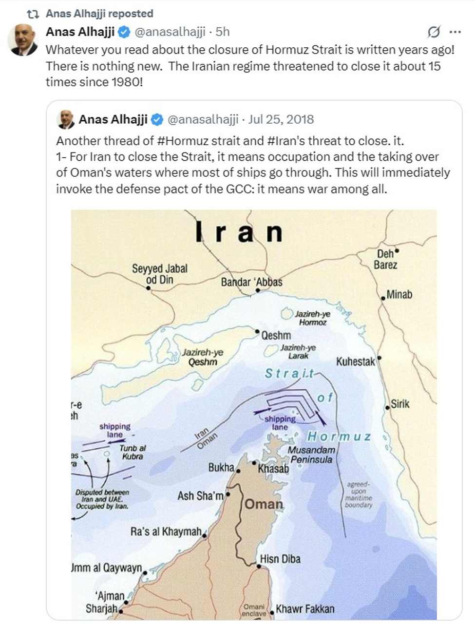 There is basically zero chance Iran will be able to close the Strait of Hormuz | Forexlive