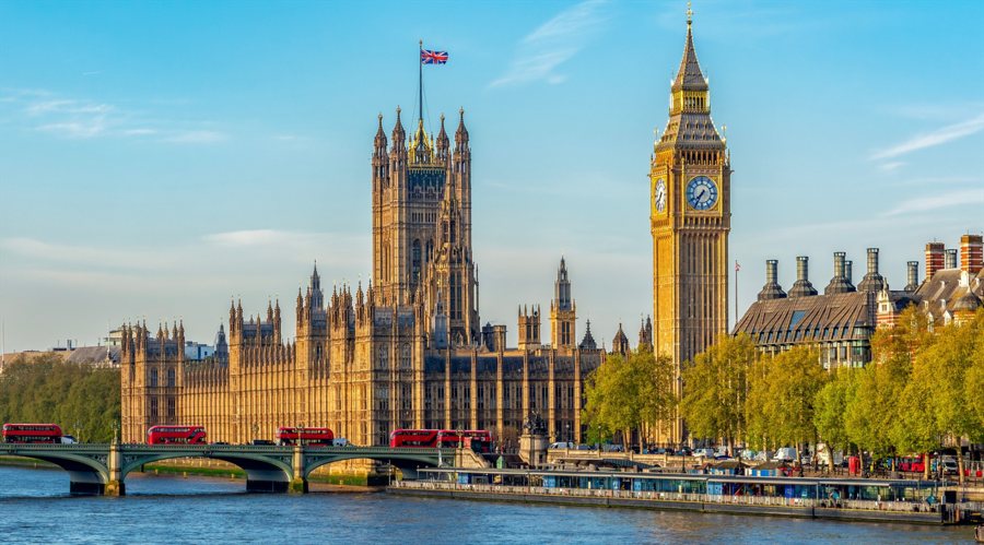 Big Ben and the House of Parliament in London
