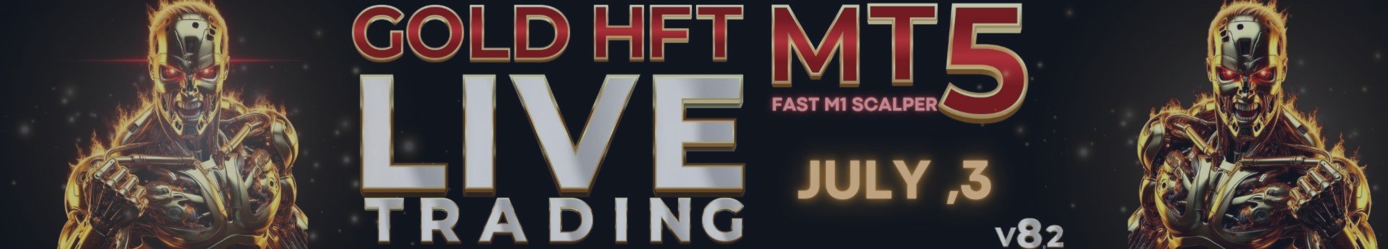 HFT FAST M1 GOLD SCALPER MT5 - LIVE TRADING