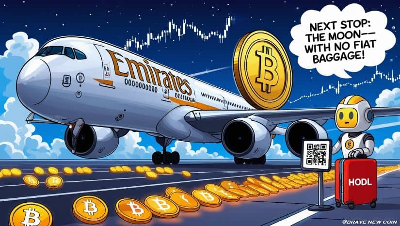 Crypto News Today: Dubai’s Emirates Airlines Prepares to Accept Crypto — A New Era for Travel?
