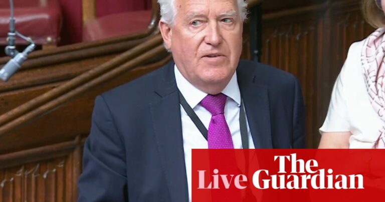 Anti-apartheid activists would have been called terrorists under logic banning Palestine Action, Peter Hain says – as it happened