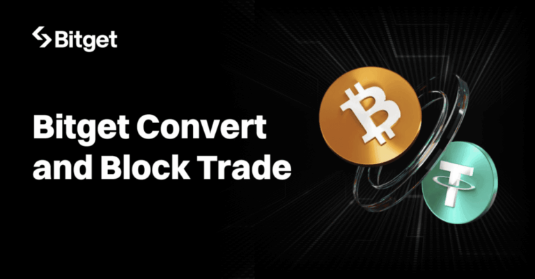 Bitget verbessert Convert-Funktion mit Block-Trade-Unterstützung für reibungslosere Krypto-Swaps