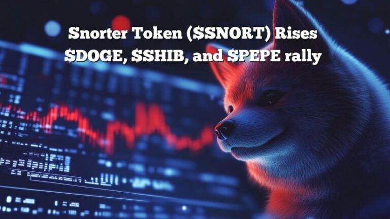Snorter Token Gains Momentum While SHIB and DOGE Flash Classic Signals