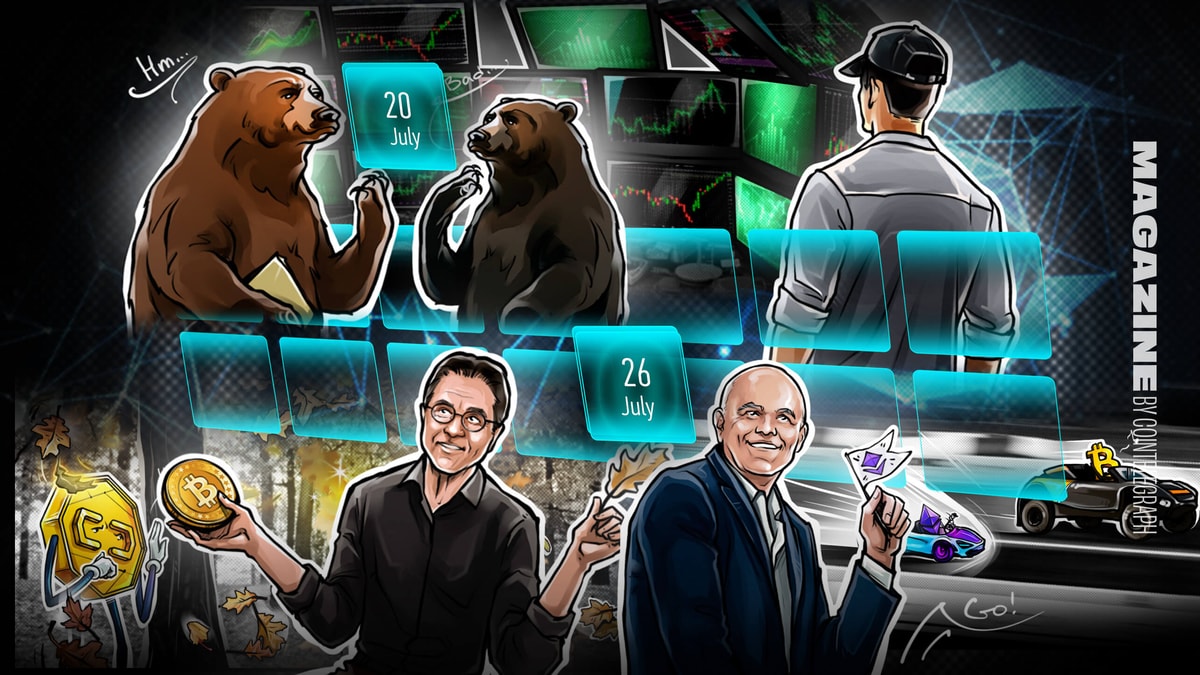 XRP dip was a ‘healthy correction,’ Ether supply shock: Hodler’s Digest, July 20 – 26