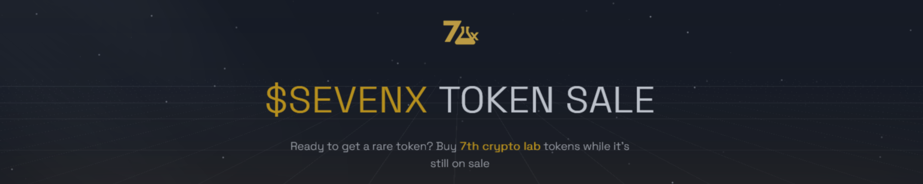 7th Crypto Labs token launch on Solana — sales start!