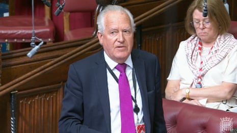Peter Hain speaking in the Lords