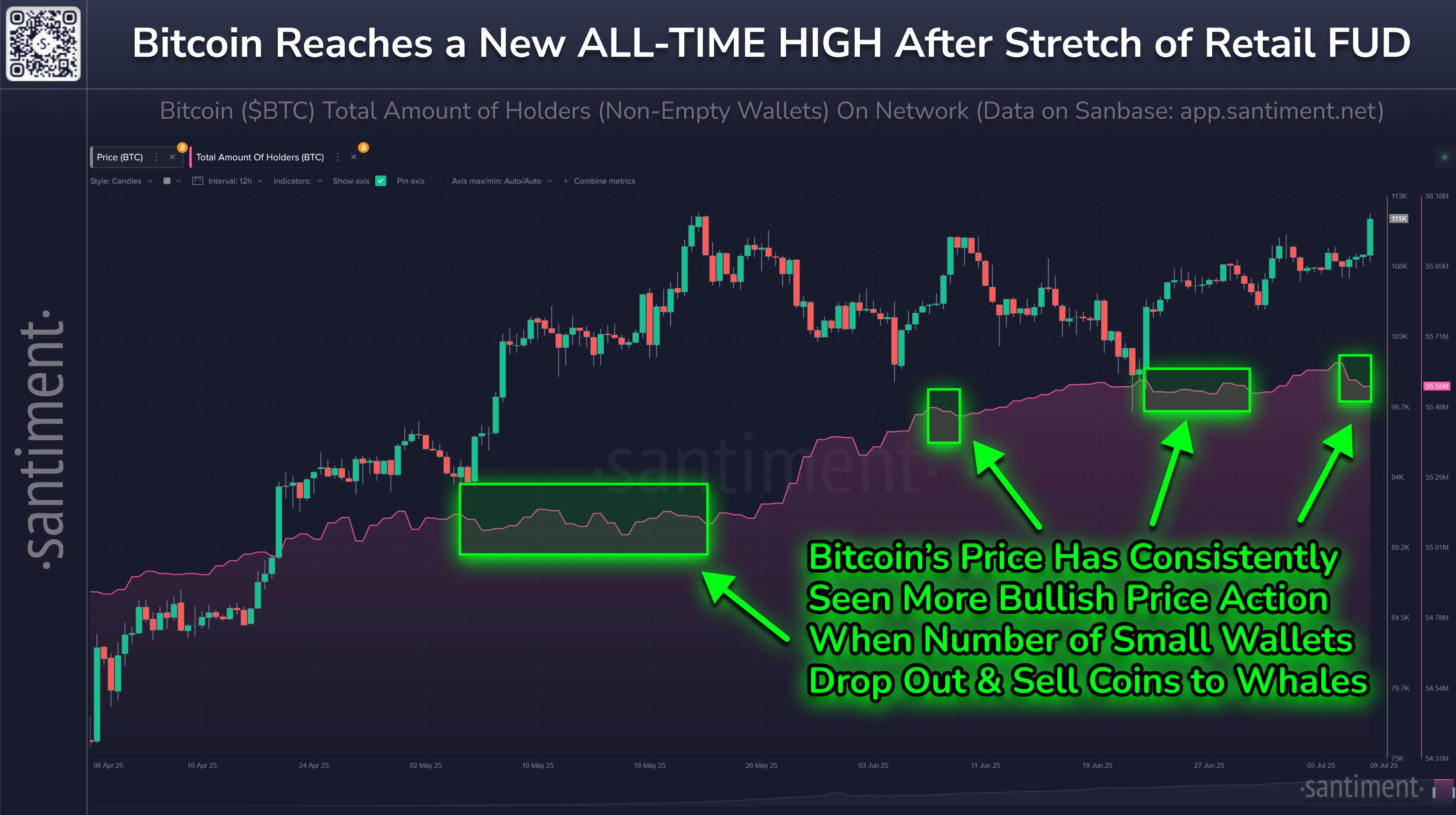 Bitcoin Total Amount of Holders