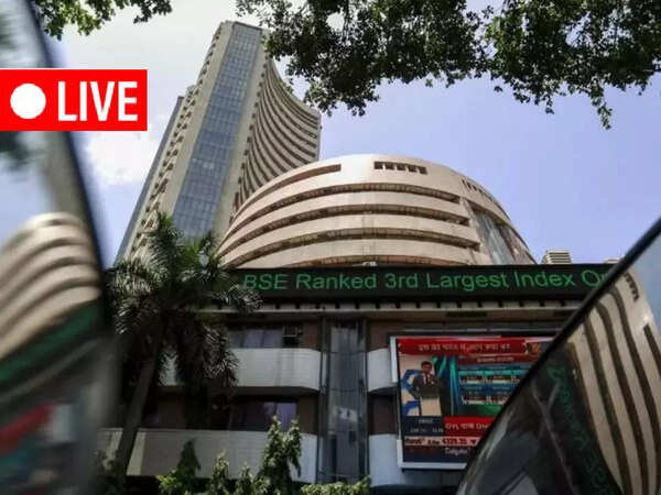 Closing Bell: Sensex settles 247 pts lower, Nifty below 25,100; JioFin, TechM drop 2% each - The Economic Times
