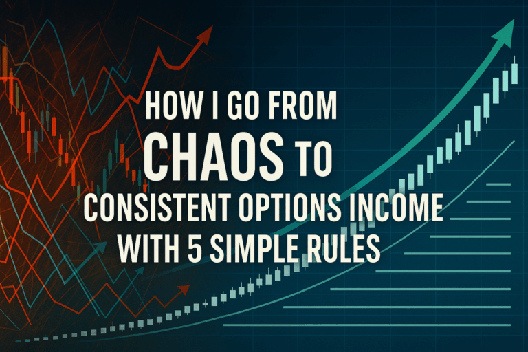 How I Go From Chaos To Consistent Options Income With 5 Simple Rules