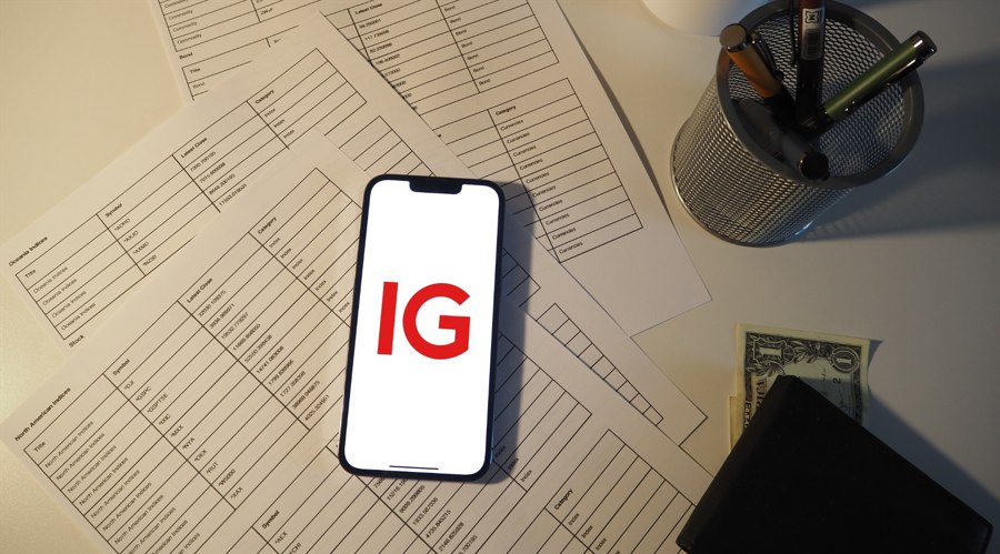 IG group logo (shutterstock)
