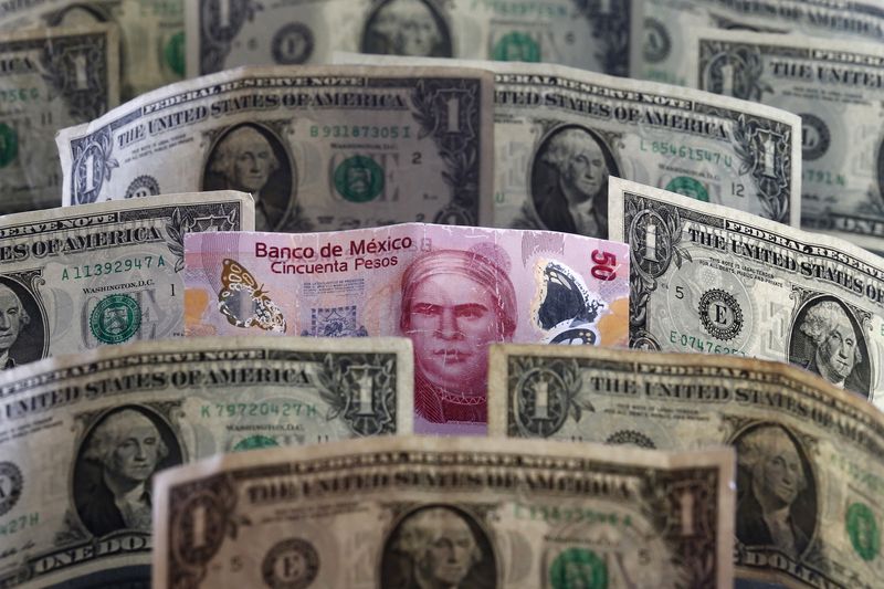 Mexico peso set to slip after expiry of US tariff hike freeze: Reuters poll