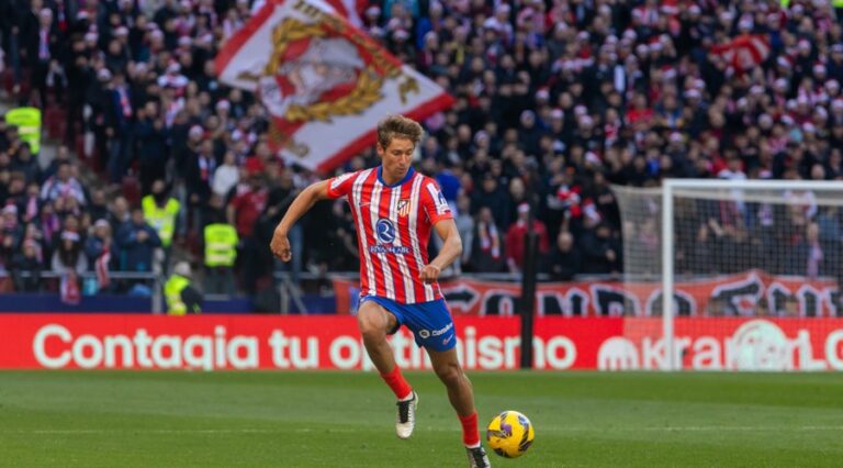 League match between Atletico de Madrid and Getafe fc played in Madrid