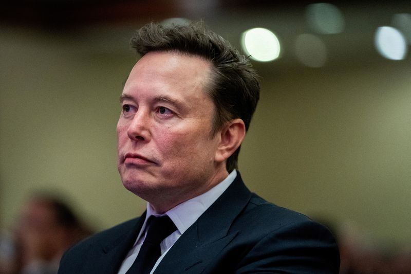 Musk says he does not support merger between Tesla and xAI