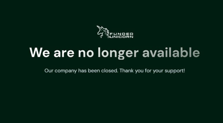 A screenshot of Funded Unicorn website