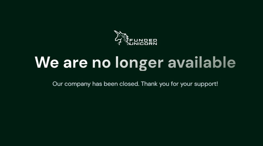 A screenshot of Funded Unicorn website
