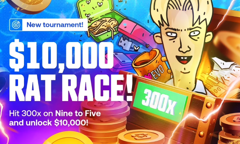 Spin to Win in Shuffle Casino's $10K Rat Race Event | BitcoinChaser