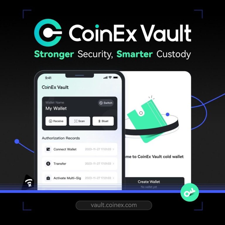 Stronger Security, Smarter Custody: CoinEx Launches CoinEx Vault