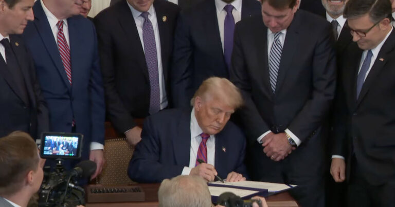 Trump Signs GENIUS Act Into Law, Will Make America "The Crypto Capital Of The World" 