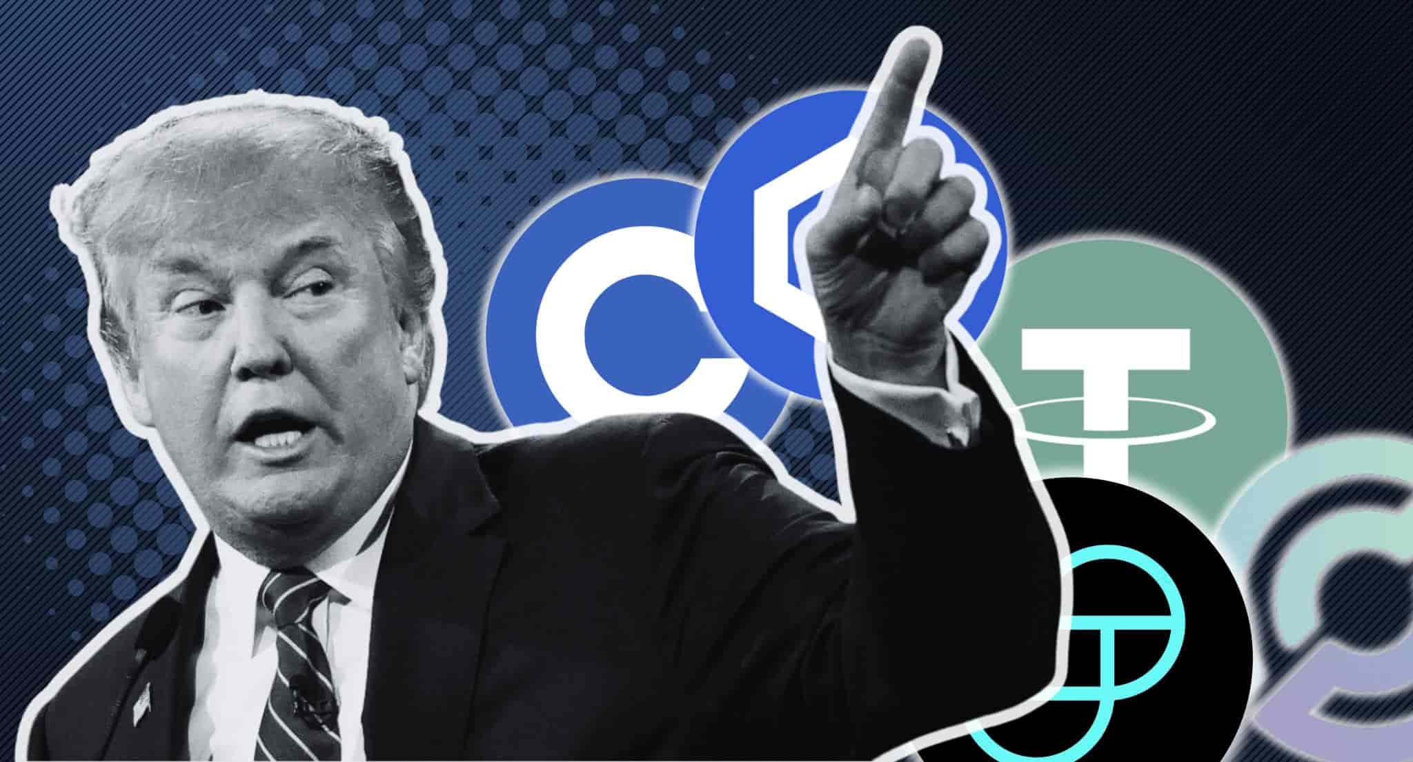 Trump at the GENIUS Act Became