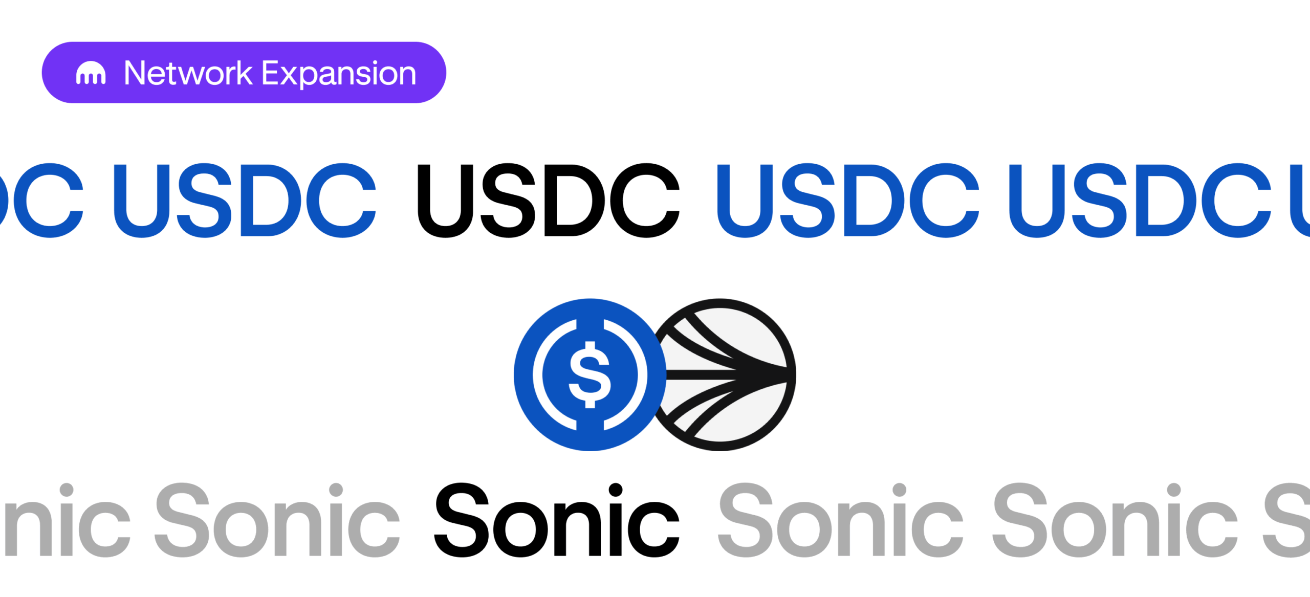 USDC deposits and withdrawals now available on Sonic!