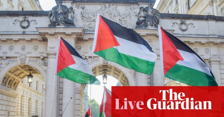 UK politics: No 10 says Hamas won’t have ‘veto’ over UK recognition of Palestine – as it happened