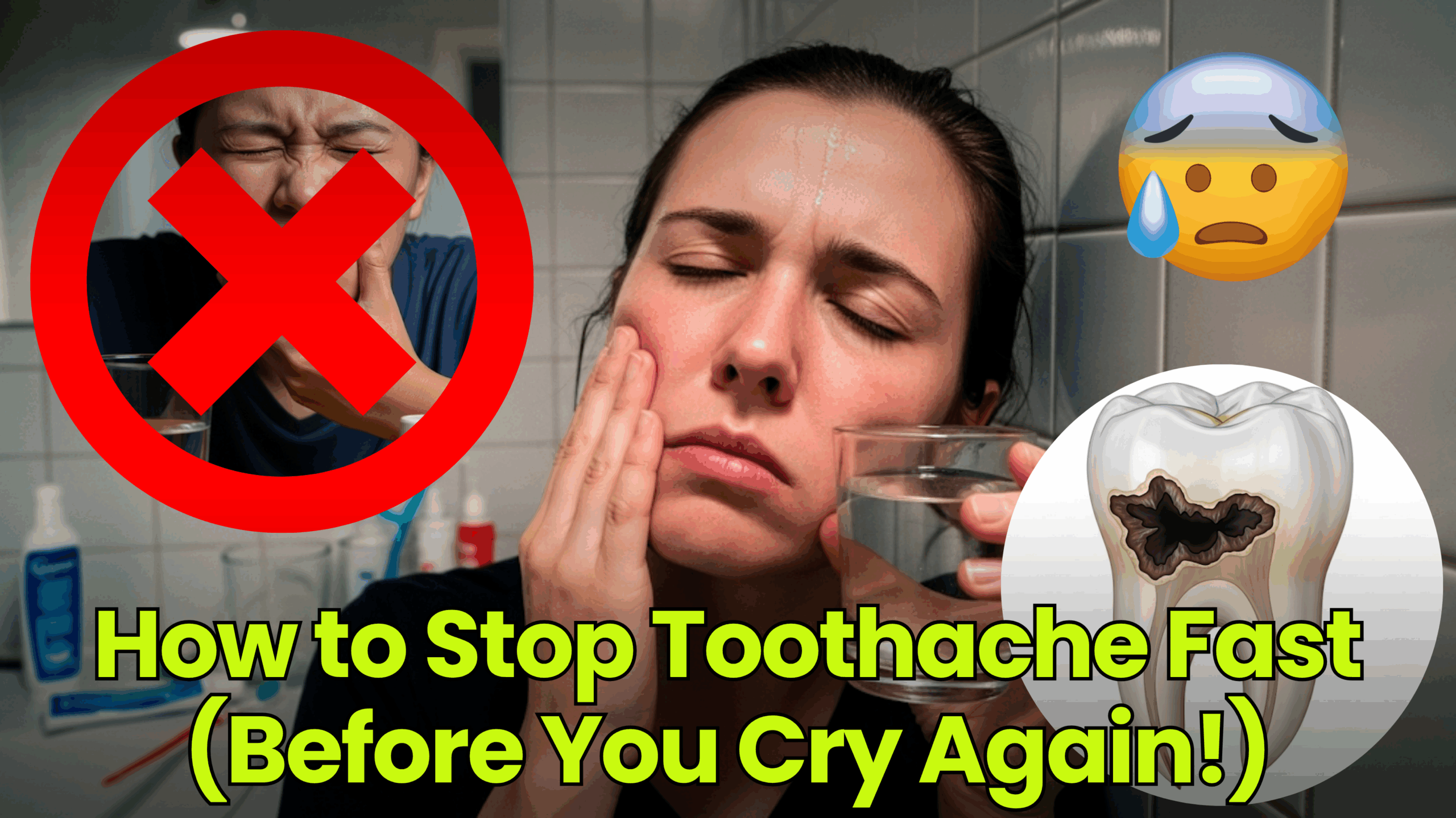 How to Stop Toothache Fast (Before You Cry Again!)