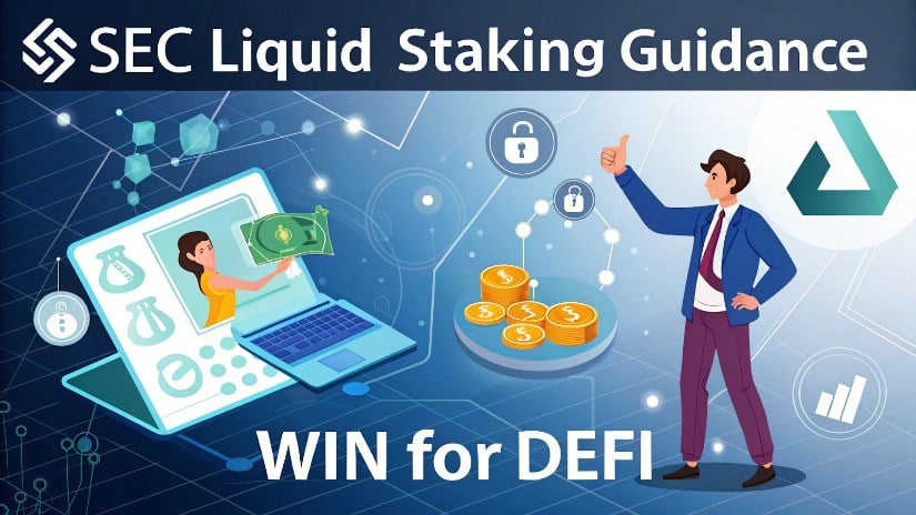 SEC Liquid Staking Guidance a Win For Crypto