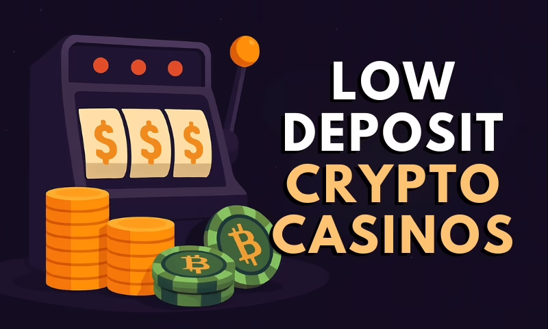 8 Low Deposit Crypto Casinos (2025) | BitcoinChaser